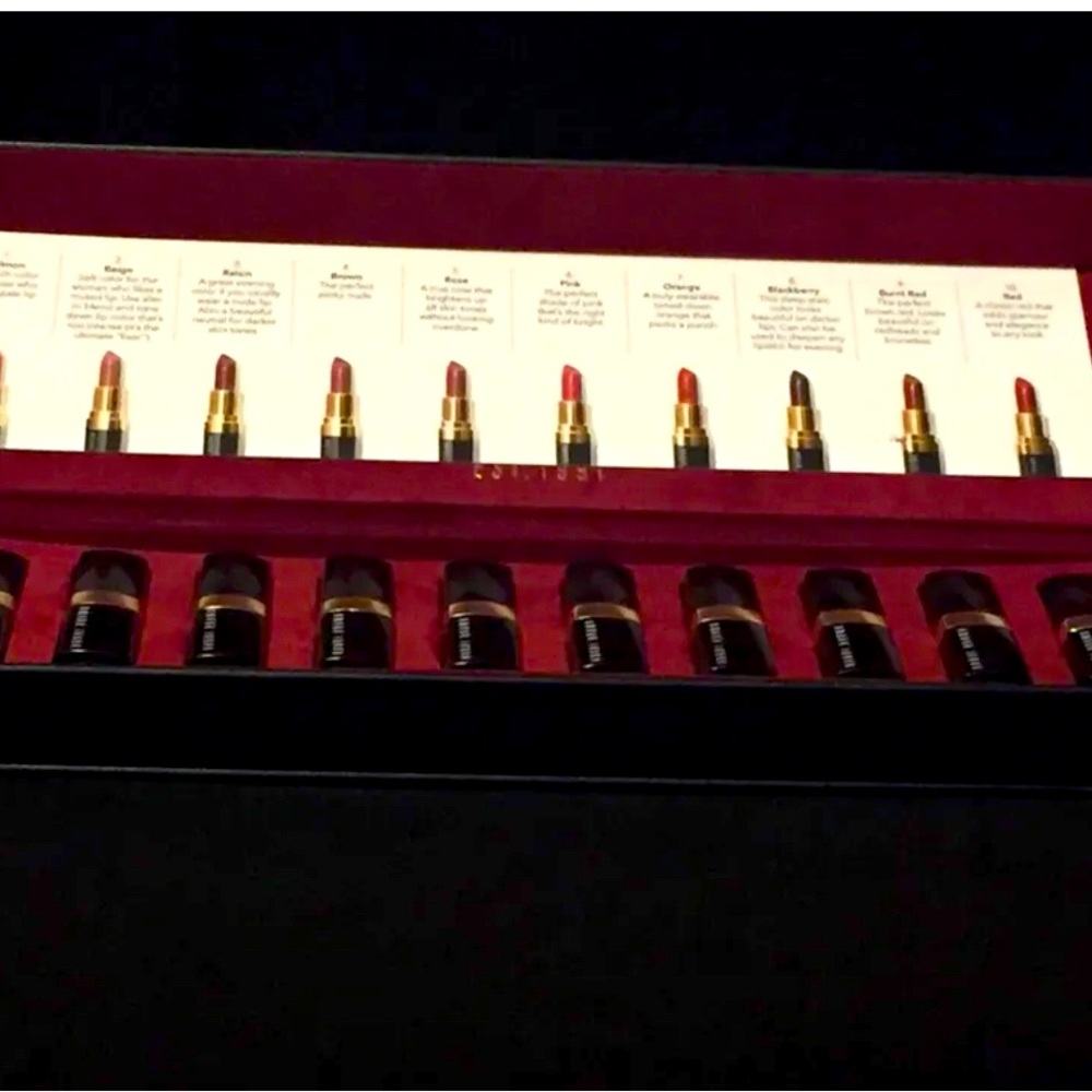 Bobbi Brown Lip collection